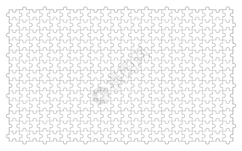 Jigsaw拼图模板大纲白背景战略和解决方案业务概念的图纹理以及解决方案业务概念背景图片