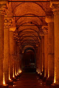 君士坦丁拱门拜占庭照明高清图片