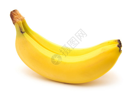 白色背景的香蕉图片
