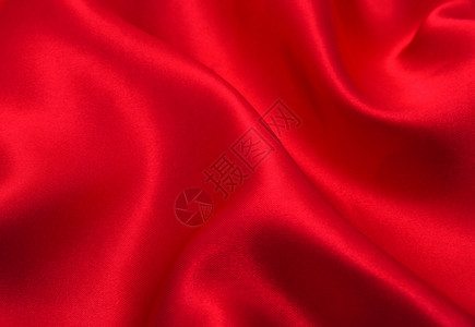 褶皱花布素材红色丝绸背景素材背景