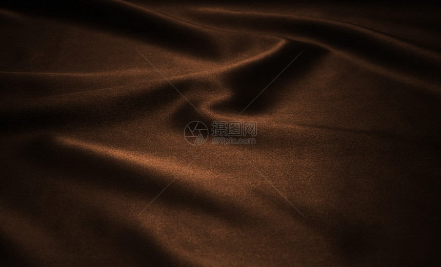 棕色丝绸背景图片