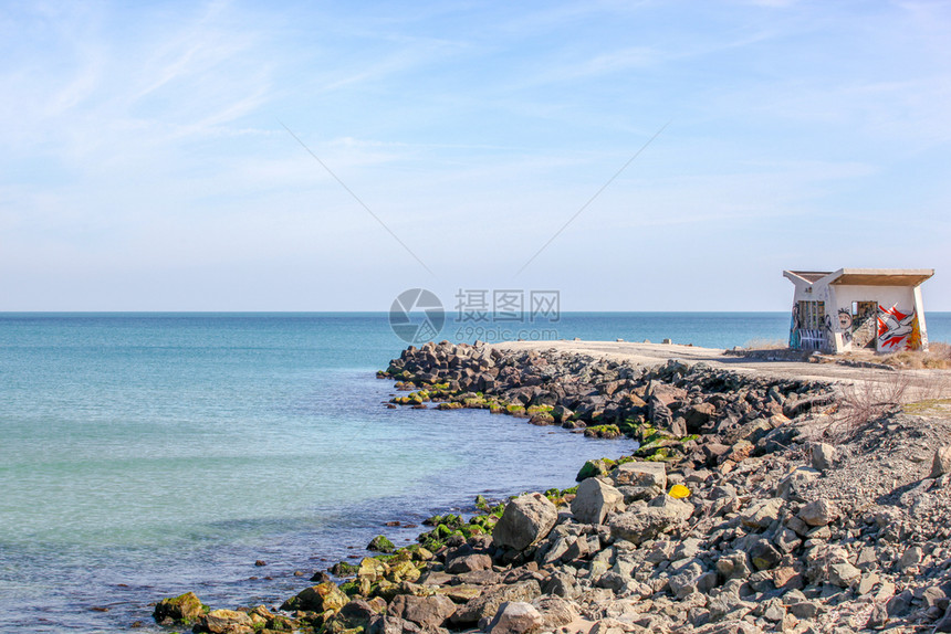 保加利亚Pomorie2019年3月日穿过城市中心地带的春天之行图片