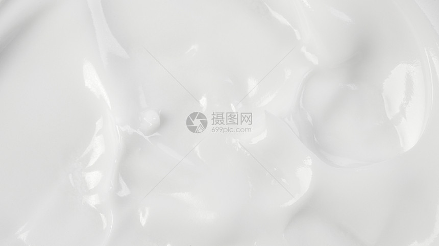白色或酸奶油背景图片