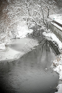 冬季河图片