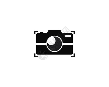 相机标志相机摄影标志模板矢量图标插设计背景