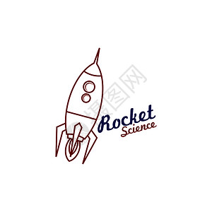 火箭科学空间航人主题背景图片