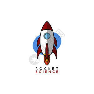 火箭科学空间航人主题背景图片