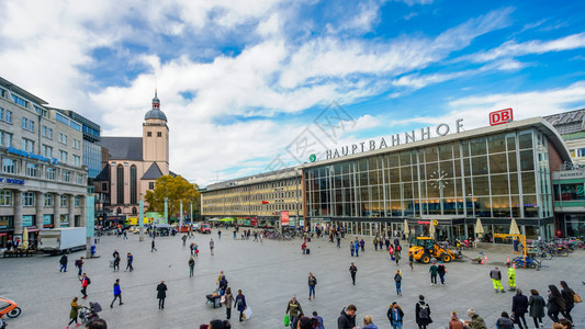 德国科隆2018年月7日德国欧洲科隆中央站图片