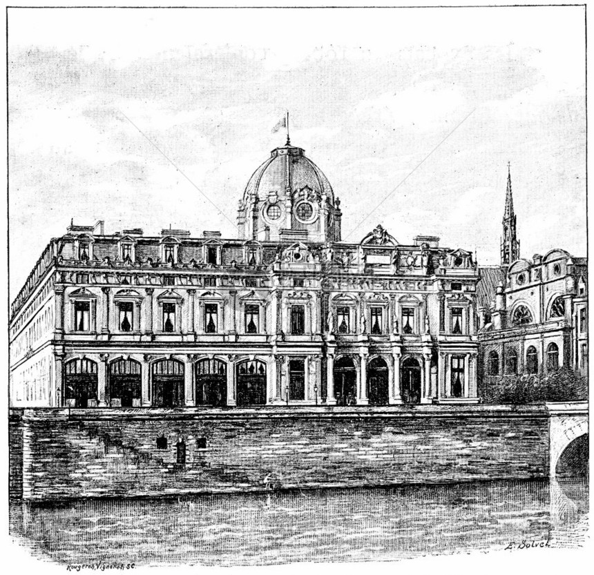 1890年巴黎奥古斯丁维图大学1890年图片