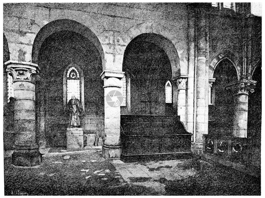 圣朱利安莱帕乌夫雷内地蒙托恩先生墓图片
