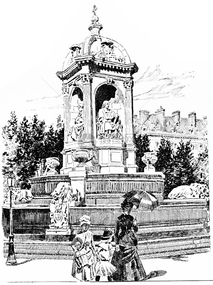 巴黎奥古斯特维尼塔1890年图片