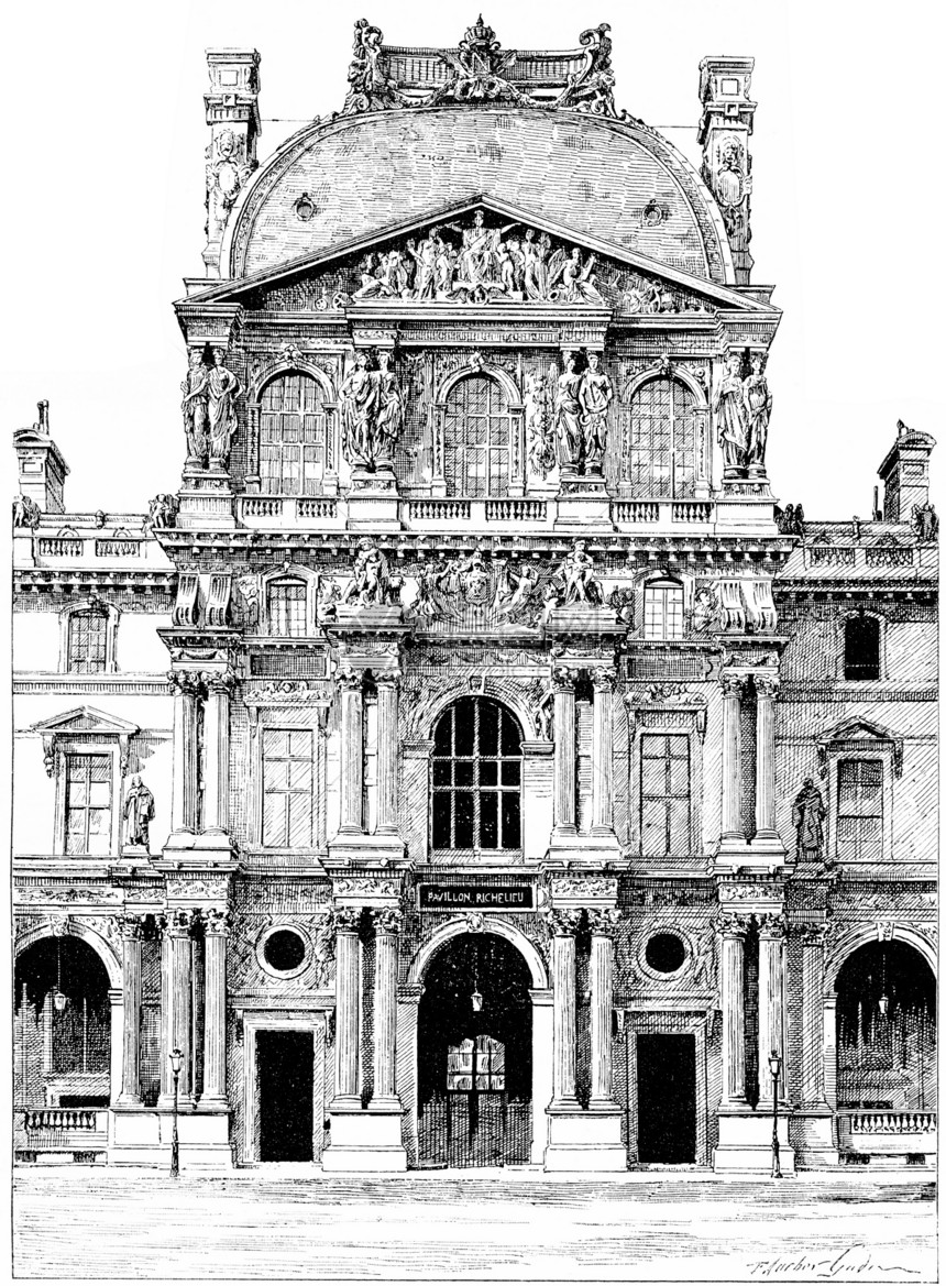1890年巴黎奥古斯德维京大学1890年图片