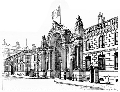 Elysee宫1890年巴黎AugusteVITU1890年图片
