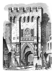 南安普敦门1837年英国丰富多彩的历史图片