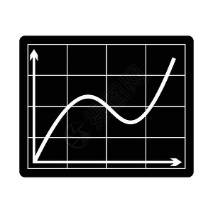 屏幕箭头图纸板黑色简单标屏幕箭头纸板标图片