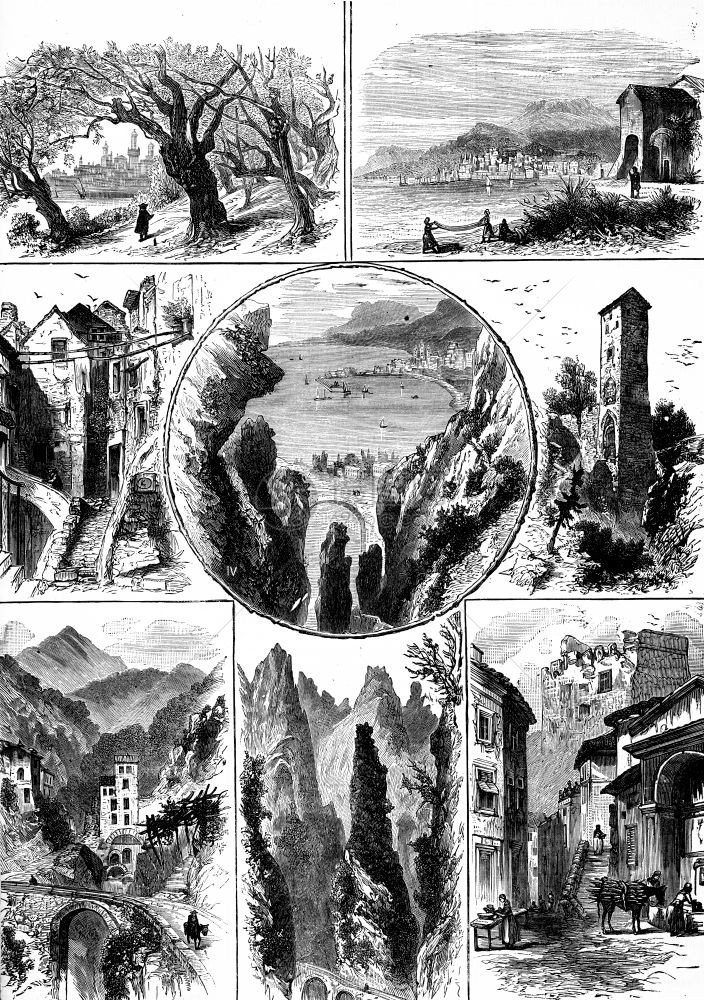 城市冬季Menton及其周围旅行日报180年旅行日报180年图片