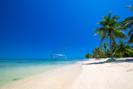 斯里兰卡热带海滩旅游暑假和期概念高清图片