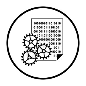 App开发图标细圆Stencils设计矢量说明图片