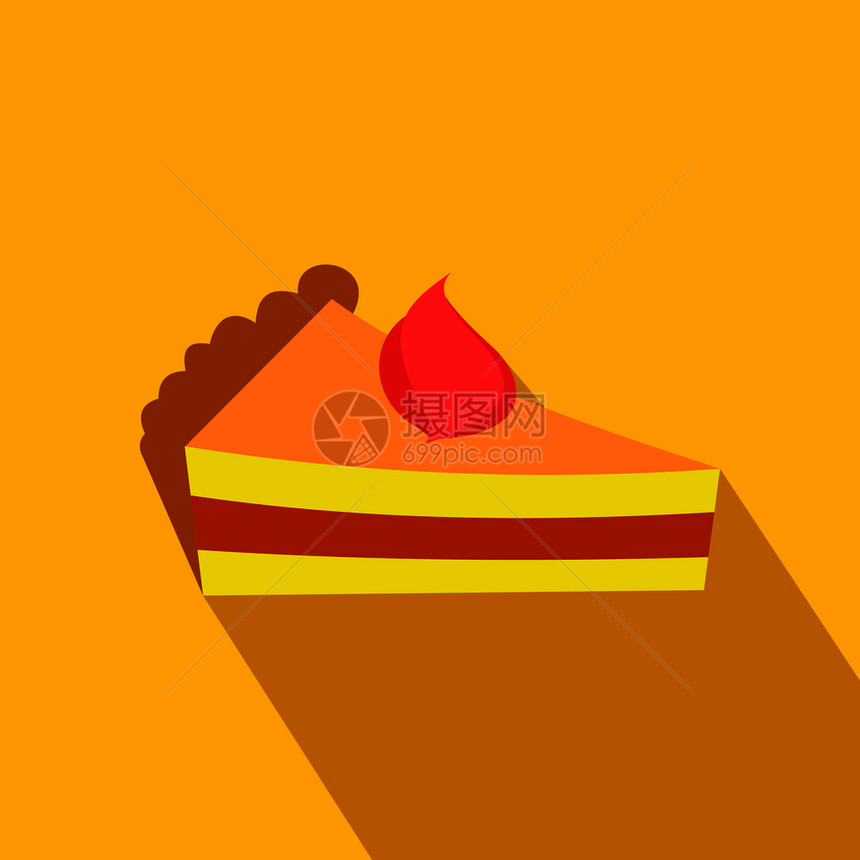 蛋糕平面图标图片