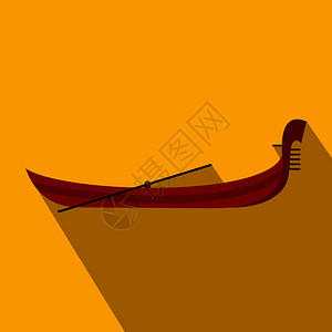 威尼斯的小艇威尼斯小艇插画