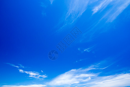 蓝天空有白云图片