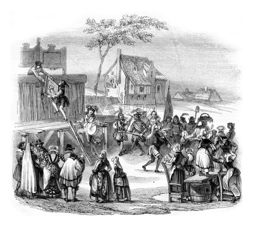 1843年的MagasinPittoresque图片