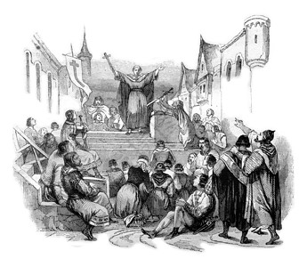 赫密特人彼得传道了第一个十字军184年的马加辛皮托罗克图片