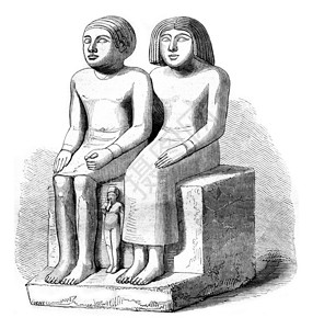 埃及博物馆Louvre1852年MagasinPittoresque图片