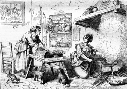 1857年的MagasinPittoresque背景图片