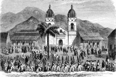 智利Andacollo185年的MagasinPittoresque图片