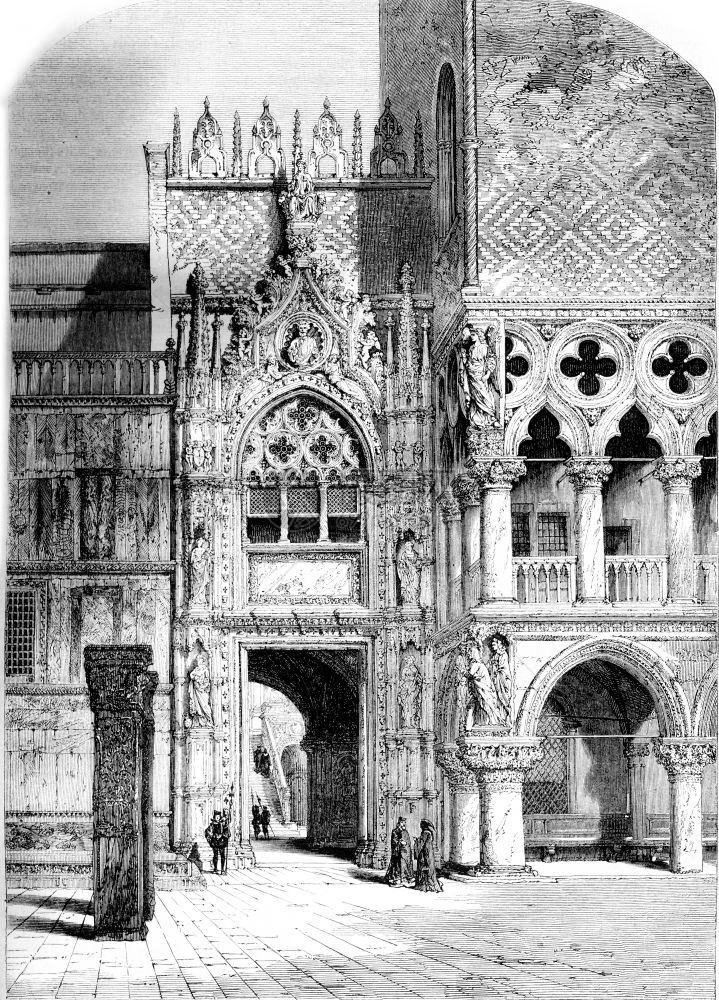 威尼斯杜卡尔宫门186年马加辛皮托罗尔克图片