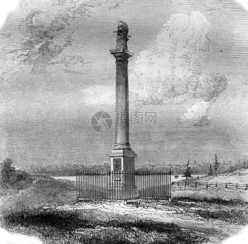 1849年魁北克省沃尔夫古迹高186年马加辛皮托雷斯克图片