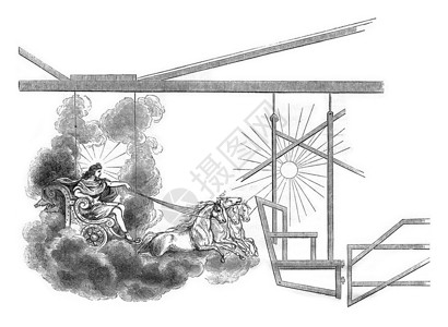 装饰歌剧阿波罗战车1867年的马加辛皮托罗克图片