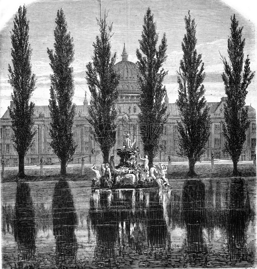 波茨坦皇家城堡1869年的马加辛皮托罗克图片