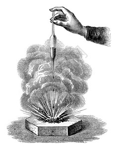 子弹爆炸MagasinPittoresque1870年背景