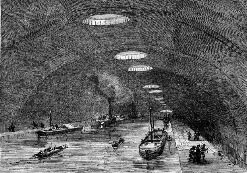 地下航行运河圣马丁号1873年马加辛皮托罗尔克图片