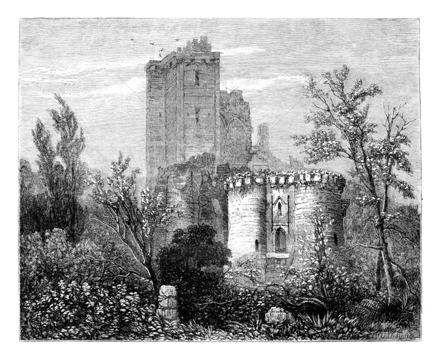 拉瓦尔丁城堡1875年的马加辛皮托雷斯克图片