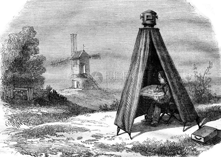 便携式暗室诺莱特1876年马加辛皮托罗尔克图片