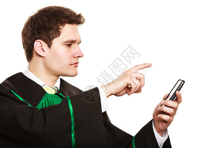 律师使用智能手机电话触摸屏律师使用智能电话触摸屏图片