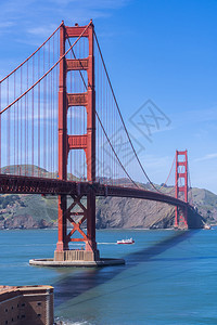 旧金山门桥美国西太平洋海岸高清图片