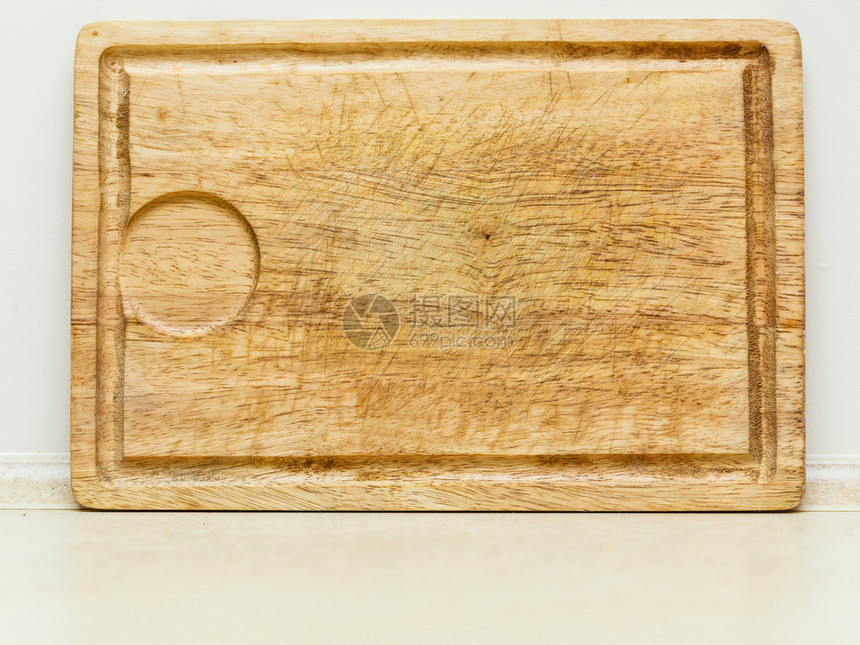 家用内置物体概念旧木制厨房板的详细顶端视图木制厨房板的详细顶端视图图片