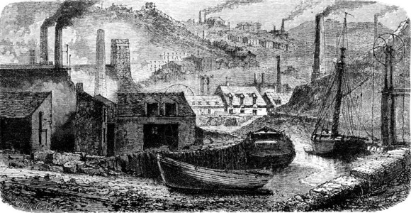 船矢量素材世界旅行日报1865年背景