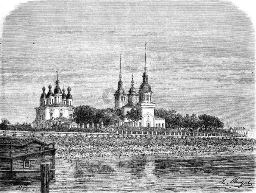 Archangel教堂世界之旅行日报1872年图片