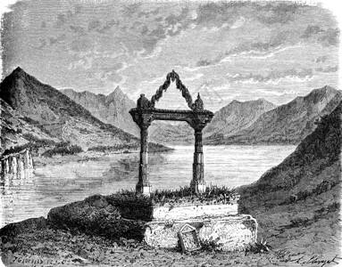 Rajput在BurdiTalao的著作世界旅游行日报1872年图片