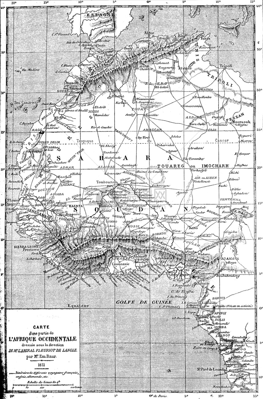 西非部分世界旅游行日报1872年图片