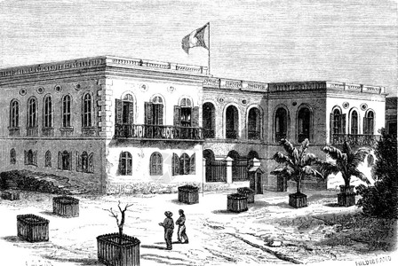 戈里政府大厦世界旅游行日报1872年图片
