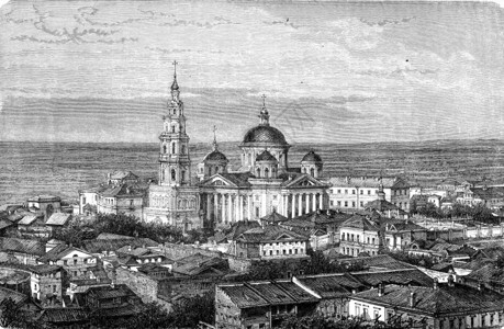Kazan修道院世界旅行报1872年世界旅行报1872年图片