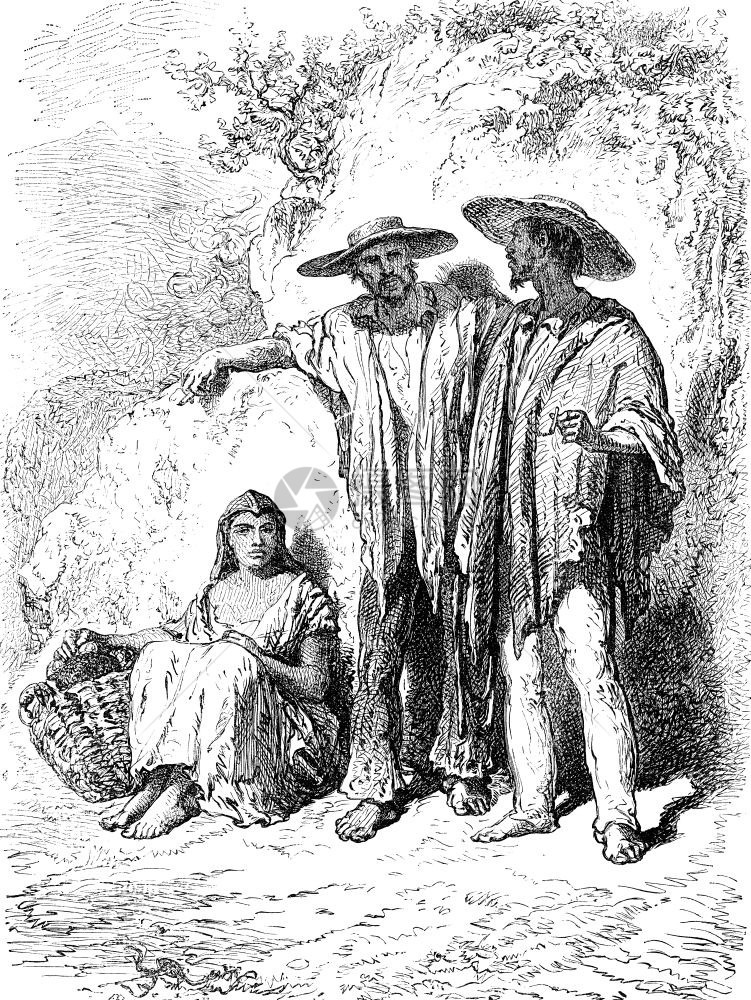 麦德林谷的农民世界旅游行日报1872年图片