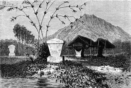 GravesMinahasasulawesi世界之旅行日报1872年图片