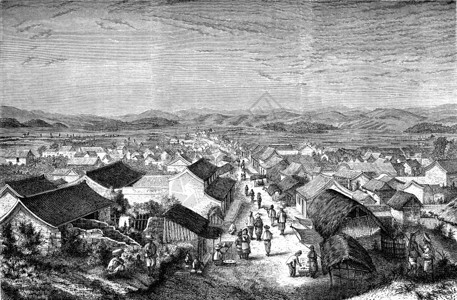 Semao东郊世界之旅行日报1872年背景图片